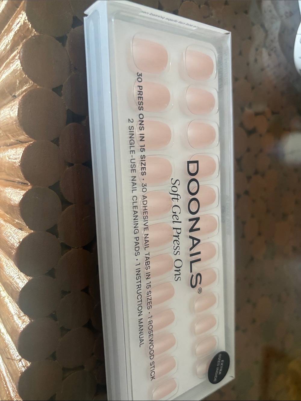 DooNails Soft Gel Press Ons in Blush Pink